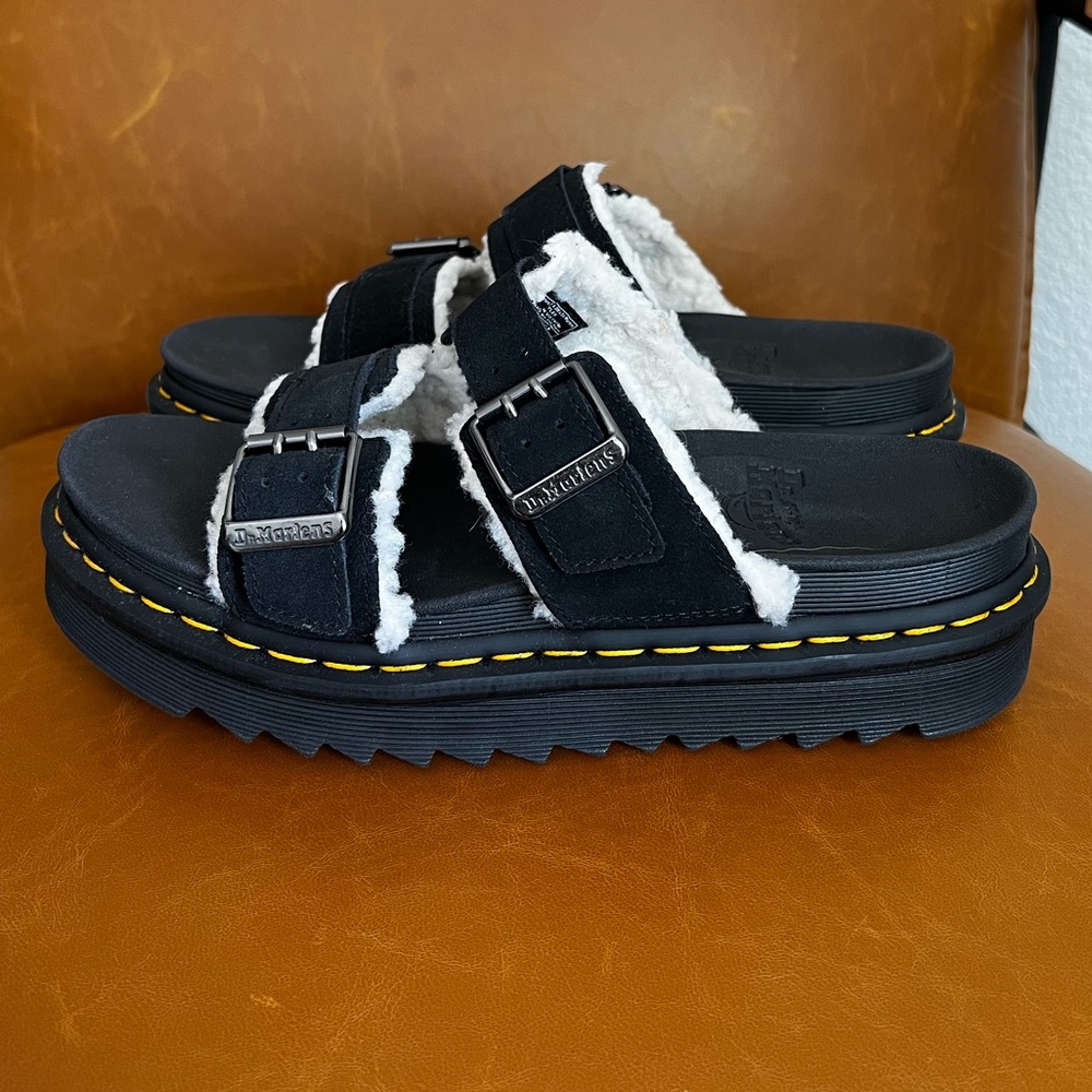 Dr. Martens Myles Sherpa Sandals